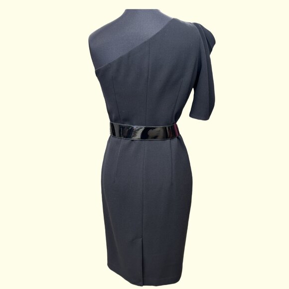 Michael Kors black one shoulder dress sexy, and elegant. $302 - Picture 4 of 4